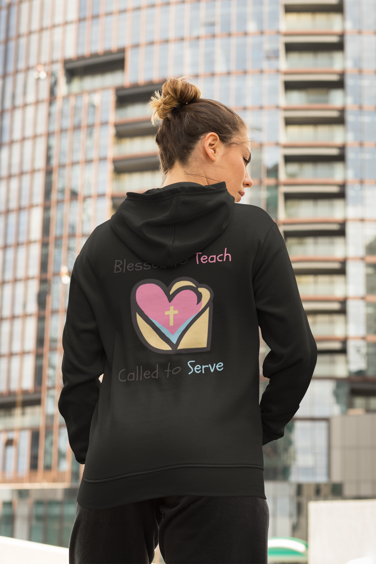 Blessed to Teach Zip Hoodie