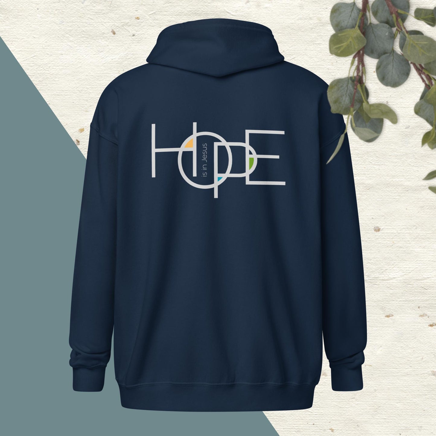 Hope in Jesus Zip Hoodie