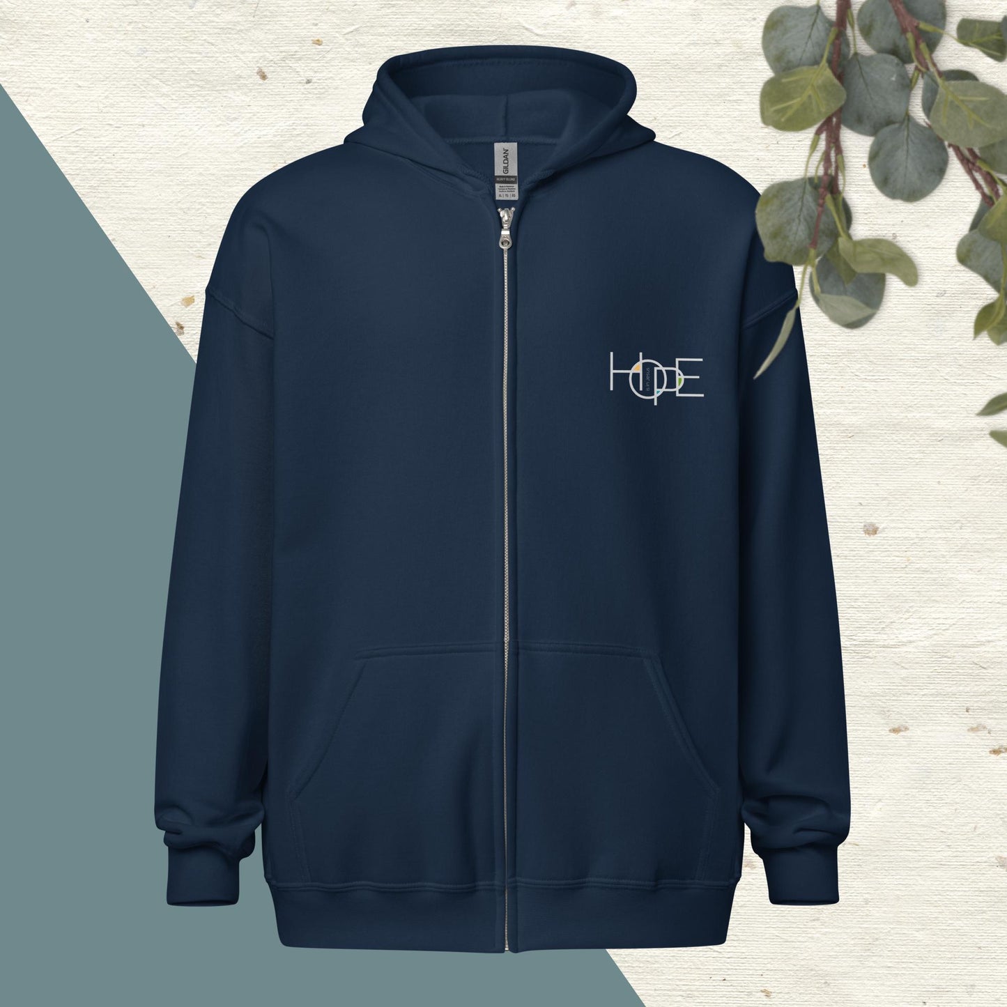 Hope in Jesus Zip Hoodie